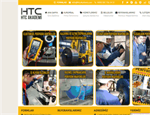 Tablet Screenshot of htcakademi.com